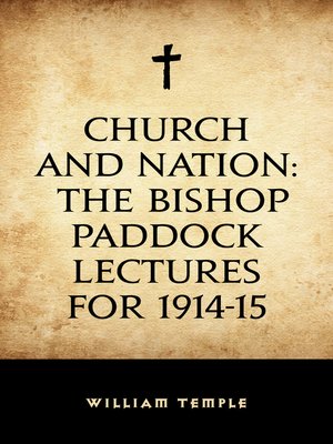 cover image of Church and Nation